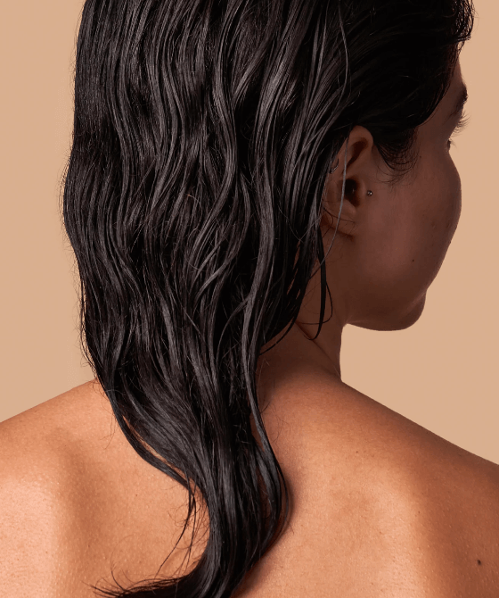 hair loss post pregnancy treatment - dark hair 